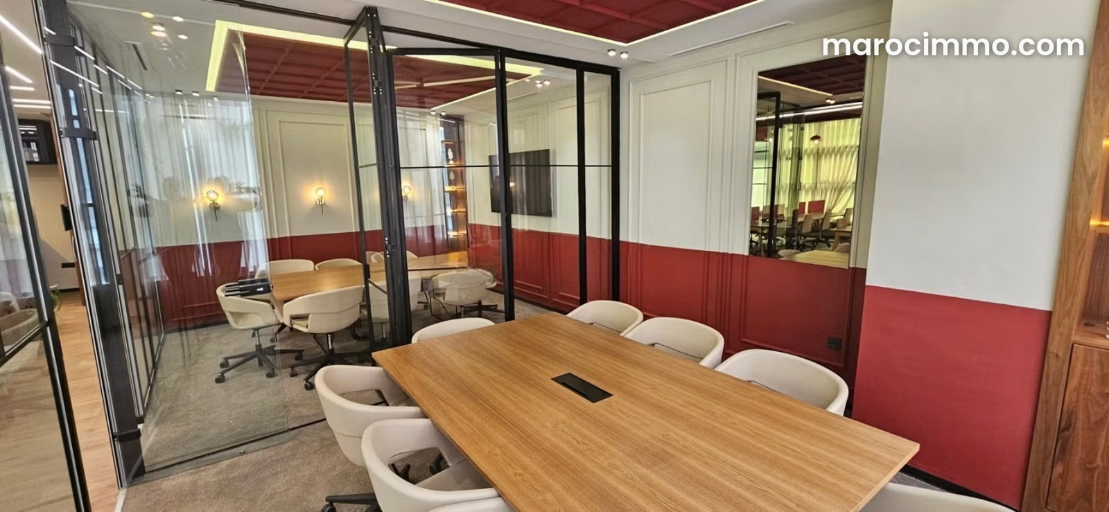 Fully Equipped 130 sqm Office, Sidi Maarouf, Casablanca — Casablanca