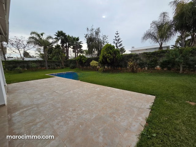 Location villa vide a Bouskoura/CasaDiaa — 3