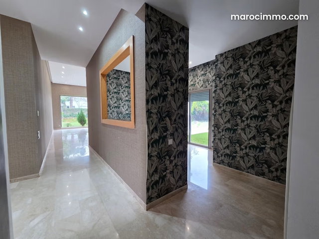 Location villa vide a Bouskoura/CasaDiaa — 5