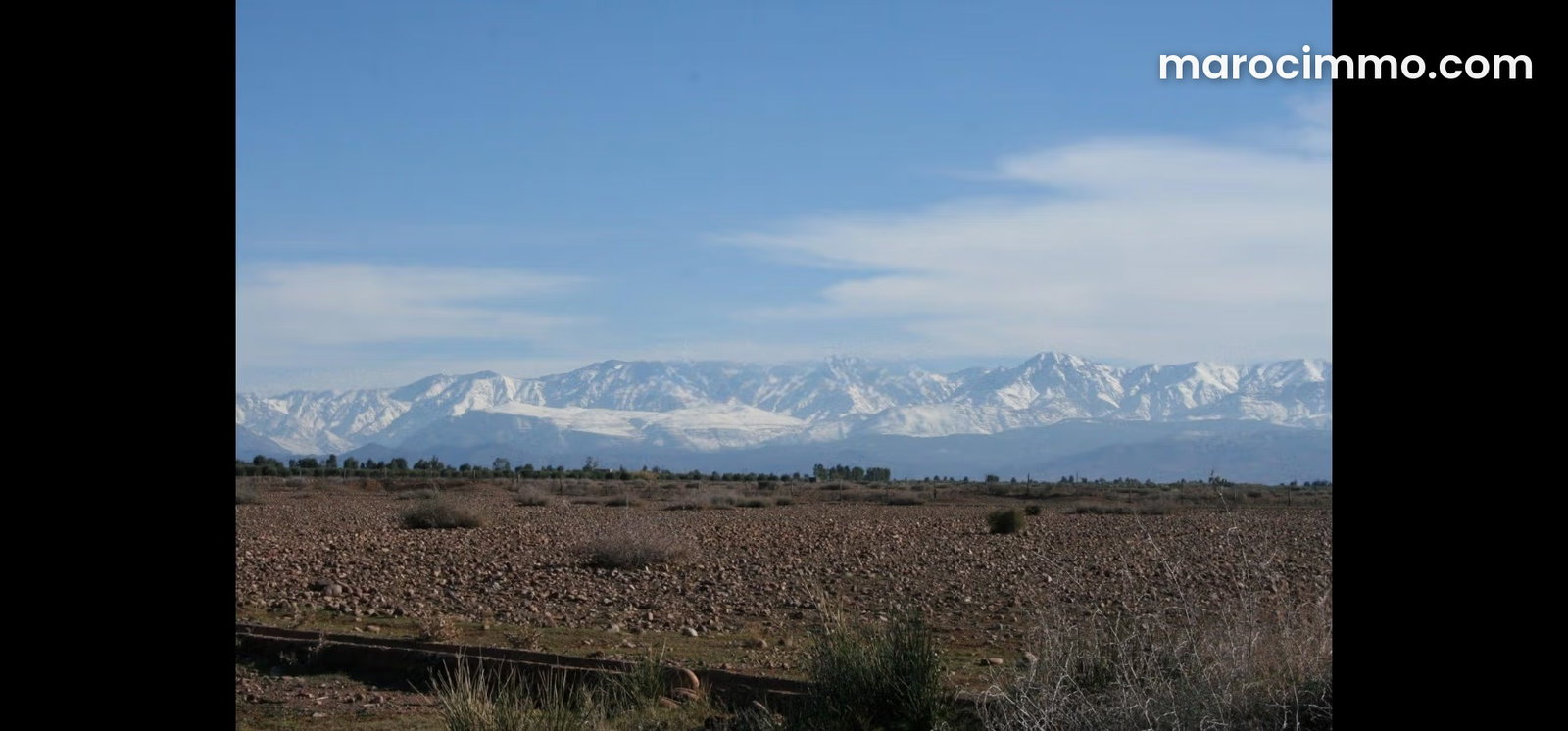 10,000 m² Plot with Atlas Views, Tahanaoute Road, Marrakech — Marrakesh