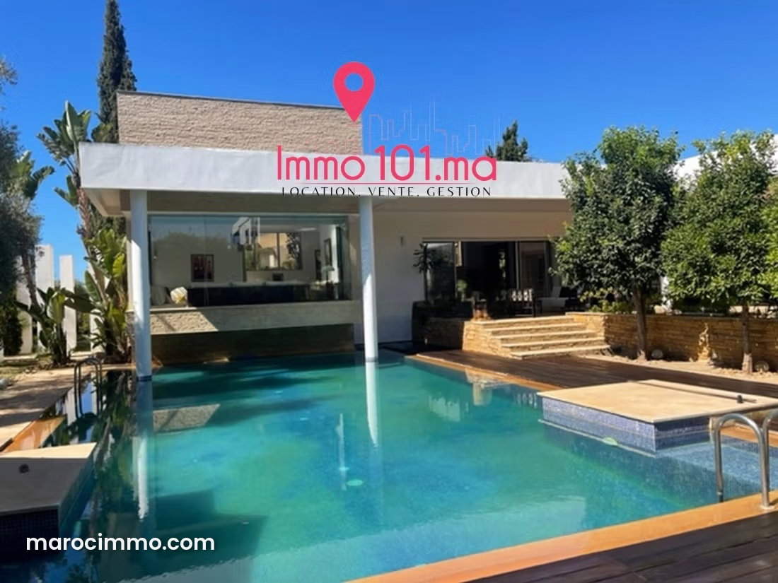 750 m² Villa with Pool and Garden, Souissi, Rabat — Rabat