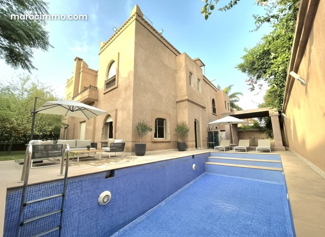 Villa 397 m², piscine et hammam, Hay Targa, Marrakech — Marrakech