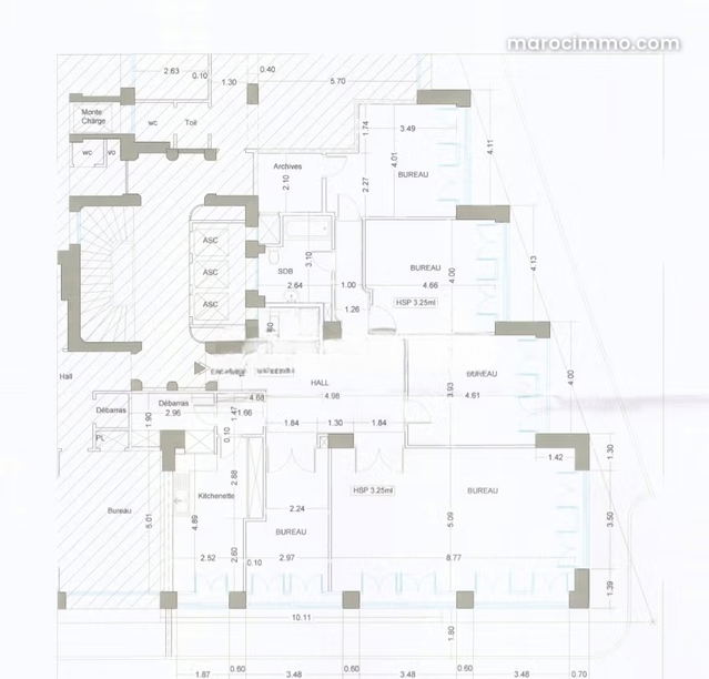Unique Office Building Package with 250m² Apartment — Casablanca