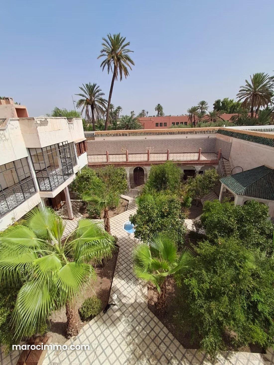 Maison 610 m² à rénover, Sidi Mimoun, Marrakech, fort potentiel — Marrakech