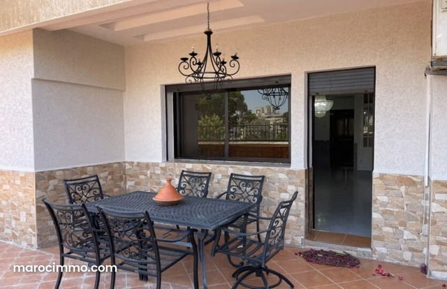 Apartment with terrace for rent in administrative district, 280m² surface — Tangier