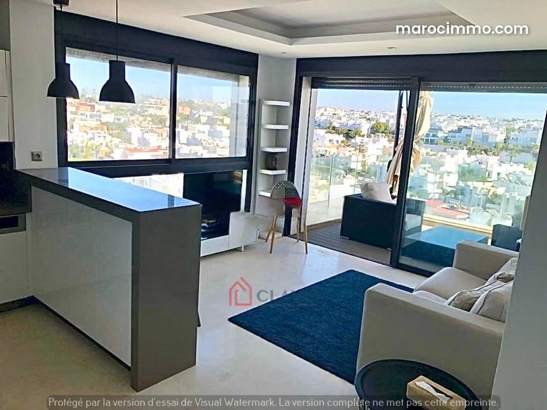 Appartement meublé vue mer, Aïn Diab, Casablanca — Casablanca
