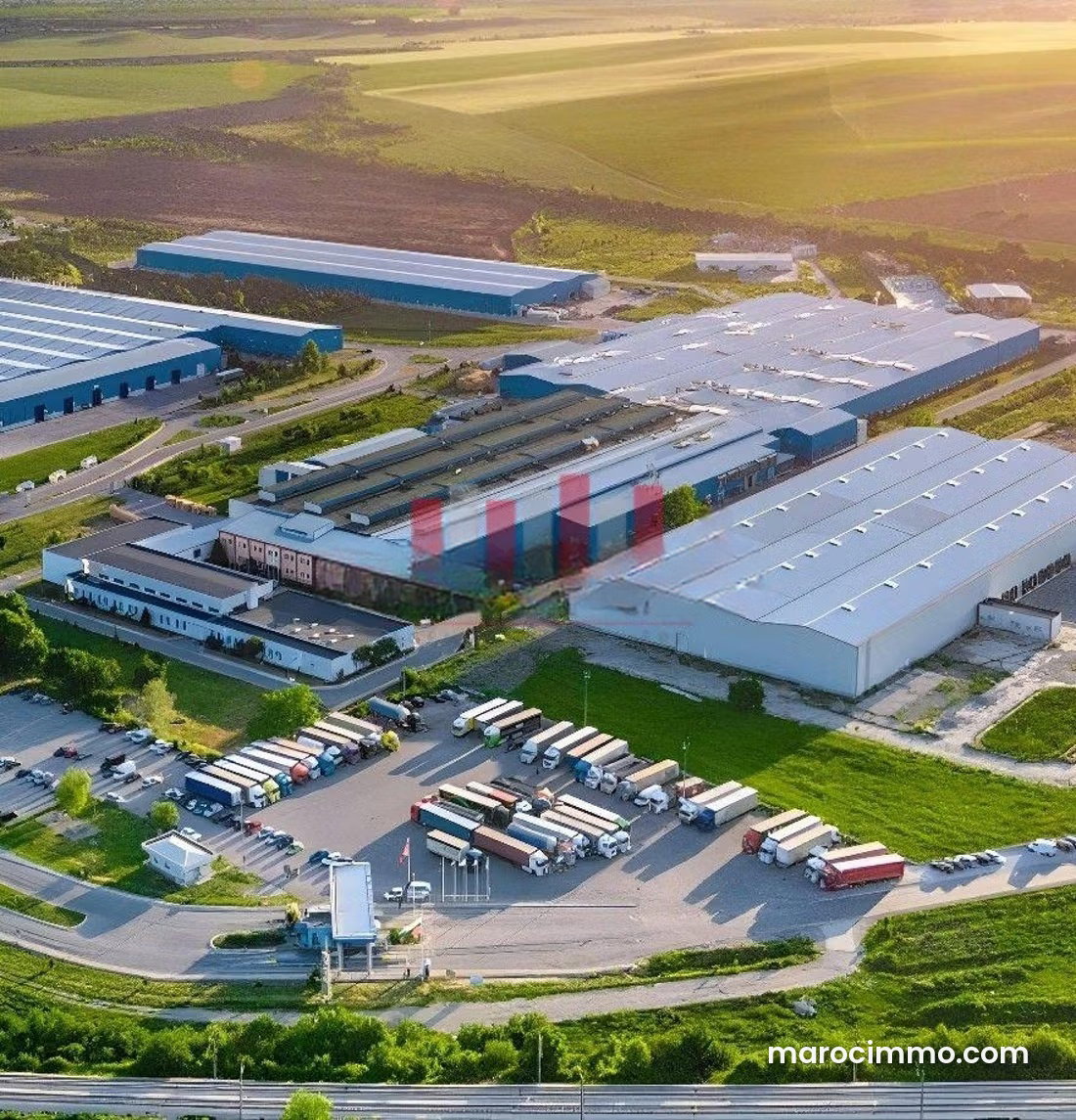 Zone industrielle 46 hectares à vendre, Bir Rami, Kénitra — Kénitra
