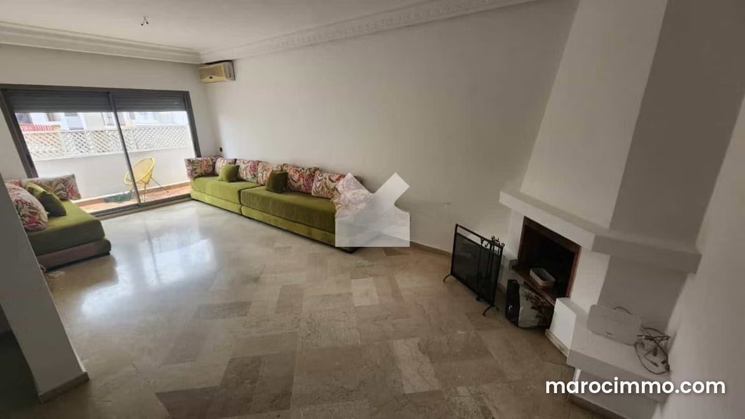 Furnished 123 m² Apartment, 3 Bedrooms, Bourgogne, Casablanca — Casablanca