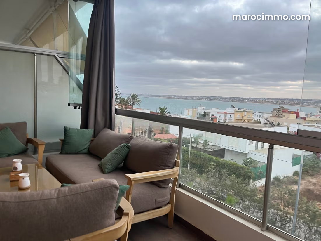 Appartement avec vue mer et terrasse à Dar Bouazza — Dar Bouazza