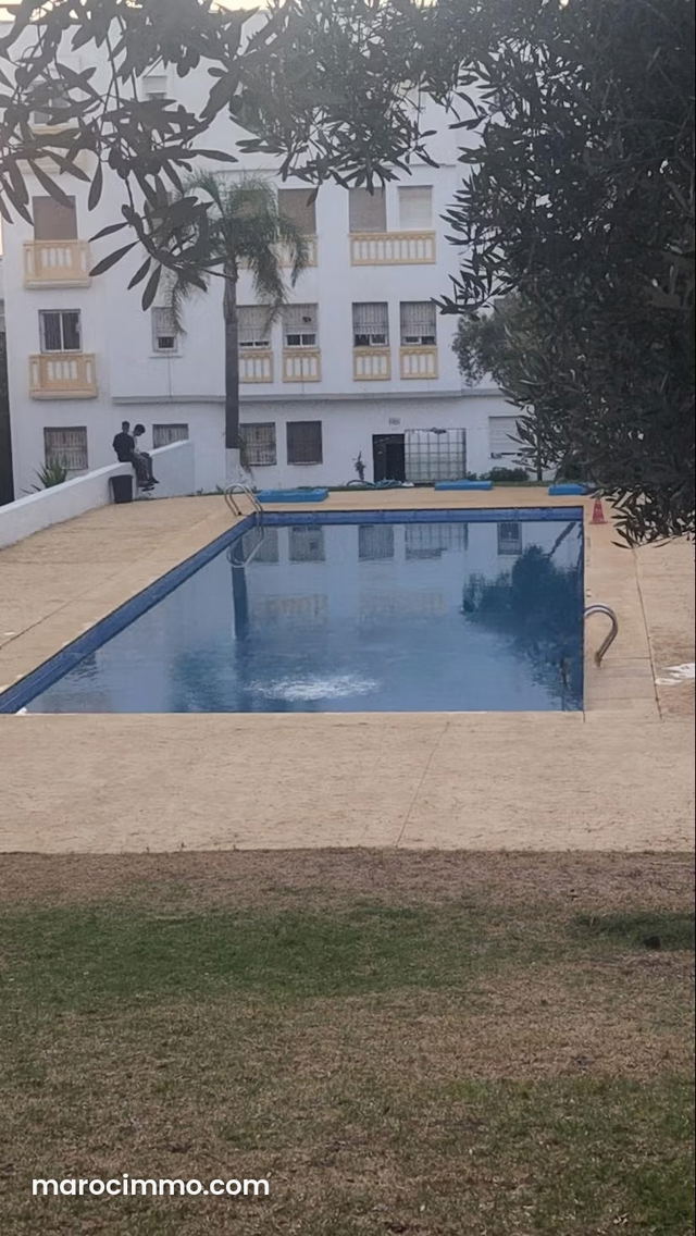 Très bel appartement en location à Ziaten. Surface totale 120 m². Piscine et service de Conciergerie — Tanger