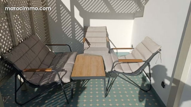 Location d'un appartement à Gauthier. Surface de 80 m². Meublé — 4