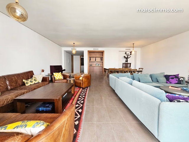 Location Magnifique appartement meublé moderne 190m2 Ain Diab, Casablanca — 5