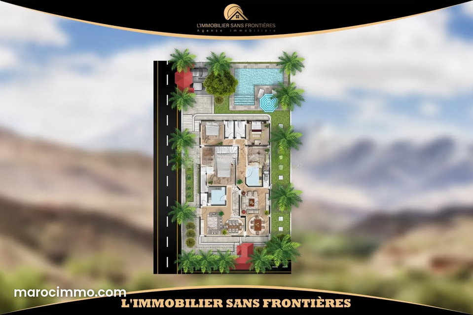 Terrain à vendre — Zone Villa Agdal, Marrakech