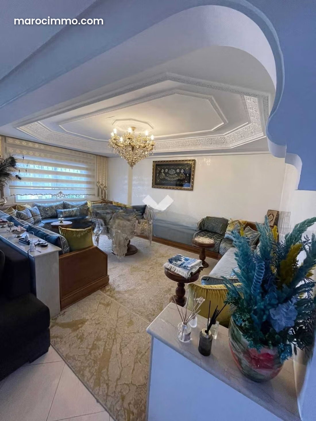 Top-Floor Four-Room Apartment in Bournazil, Casablanca — Casablanca