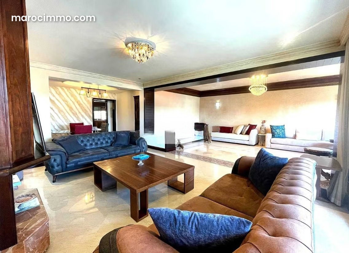 Furnished 181 m² Apartment, 3 Bedrooms, Al Batha, Casablanca — Casablanca