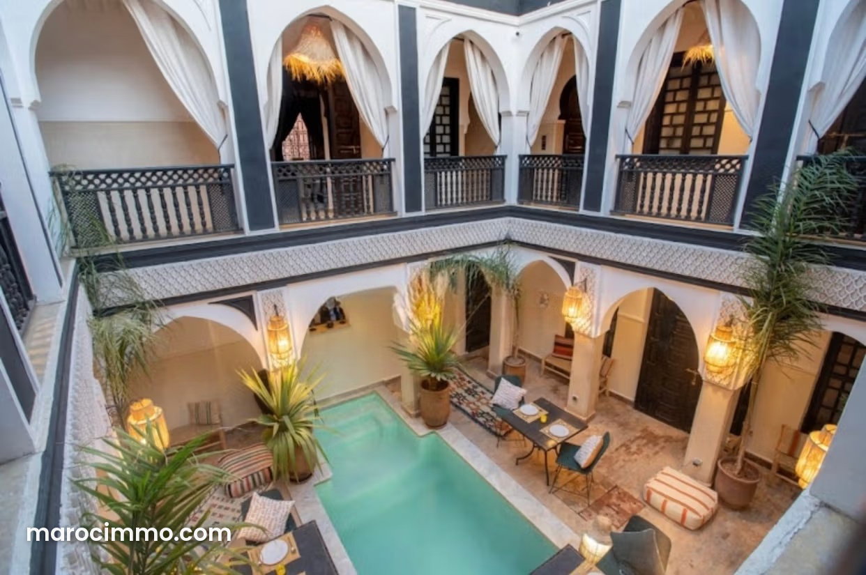 Grand riad à vendre à Berrima, en plein cœur de Marrakech — Marrakech