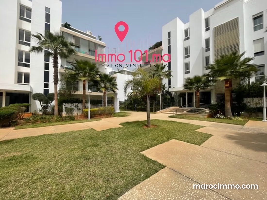 168 m² Apartment with Private Garden, Souissi, Rabat — Rabat