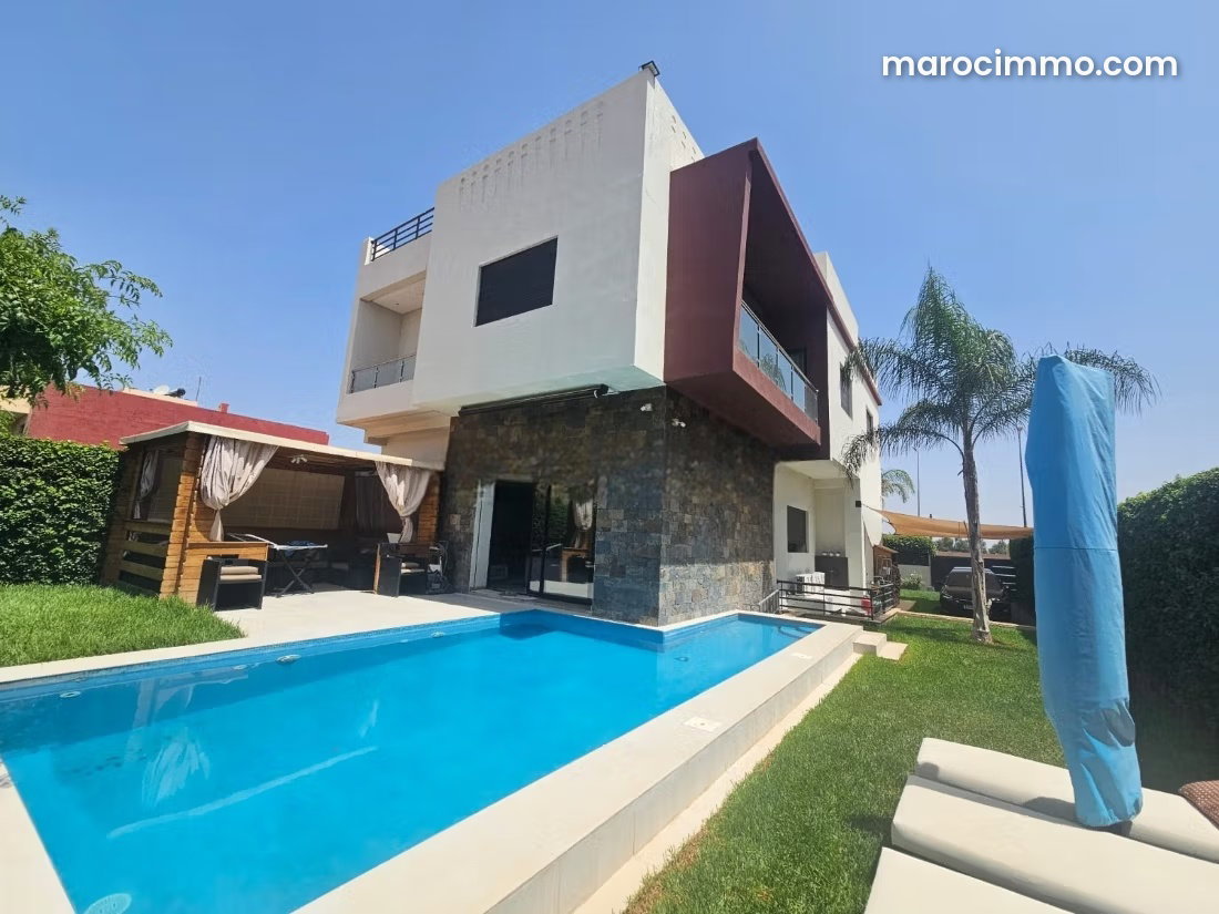 Villa 5 chambres avec piscine à vendre, Hay Targa, Marrakech — Marrakech