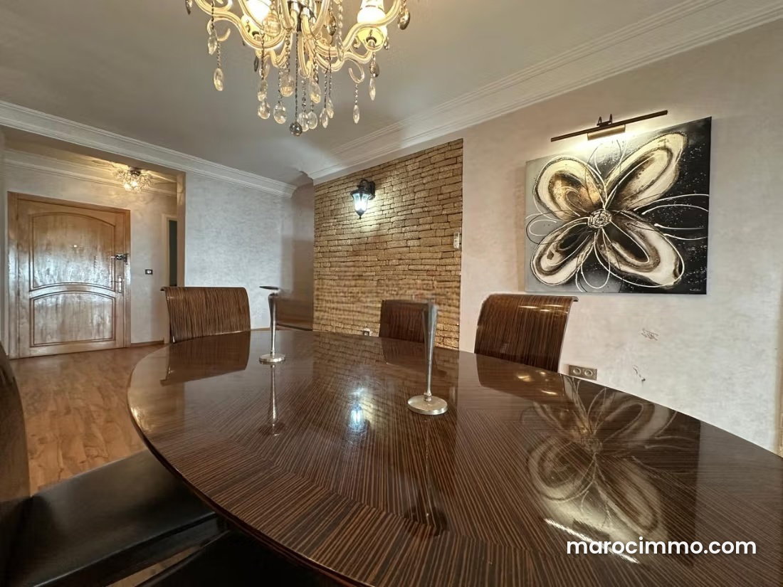 Furnished 170 m² Apartment, 2 Bedrooms with En-Suite Bathrooms, Upper Agdal, Rabat — Rabat