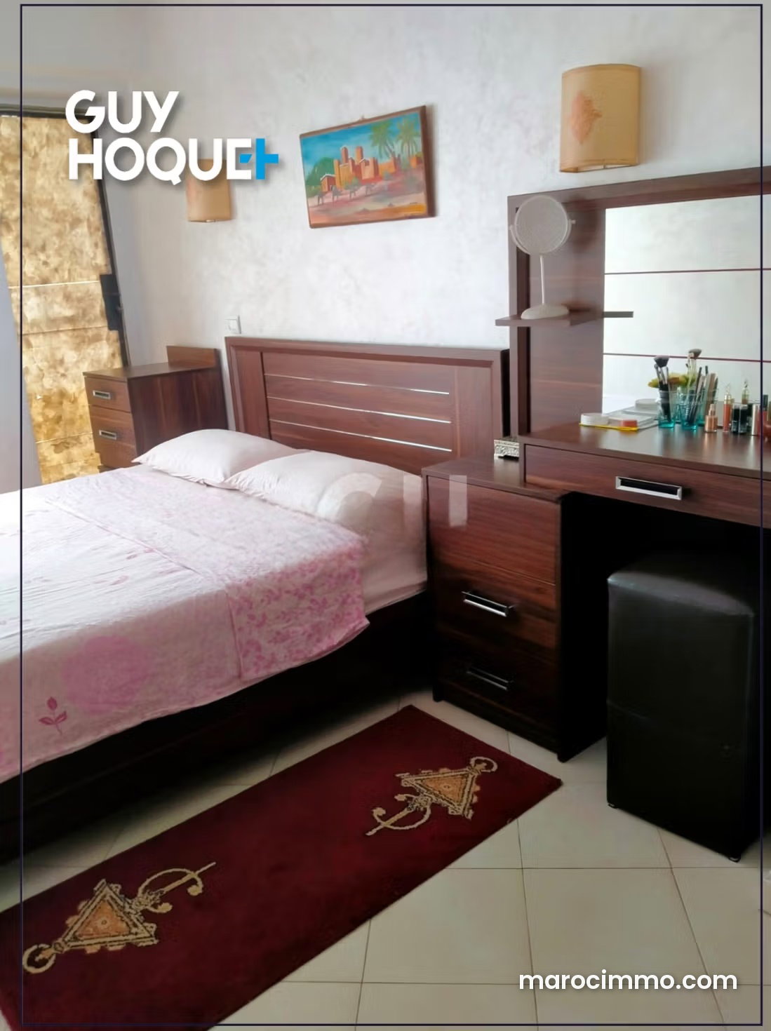 Furnished 2-Bedroom Apartment for Rent, Beauséjour, Casablanca — Casablanca