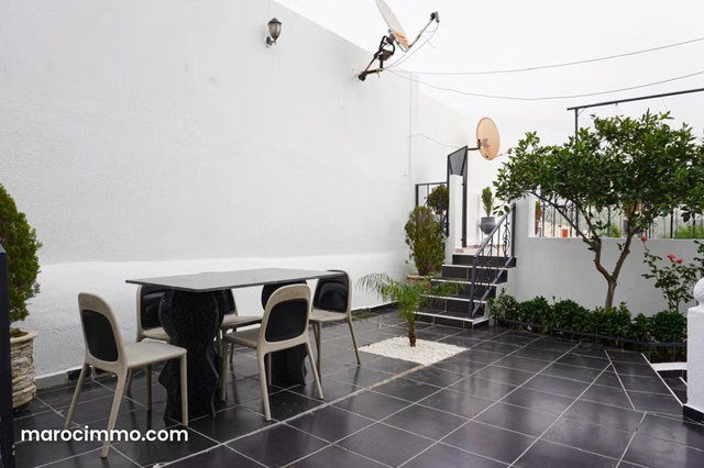 Appartement de vacances à louer à Malabata. 3 belles chambres. Porte blindée, salon marocain — 3