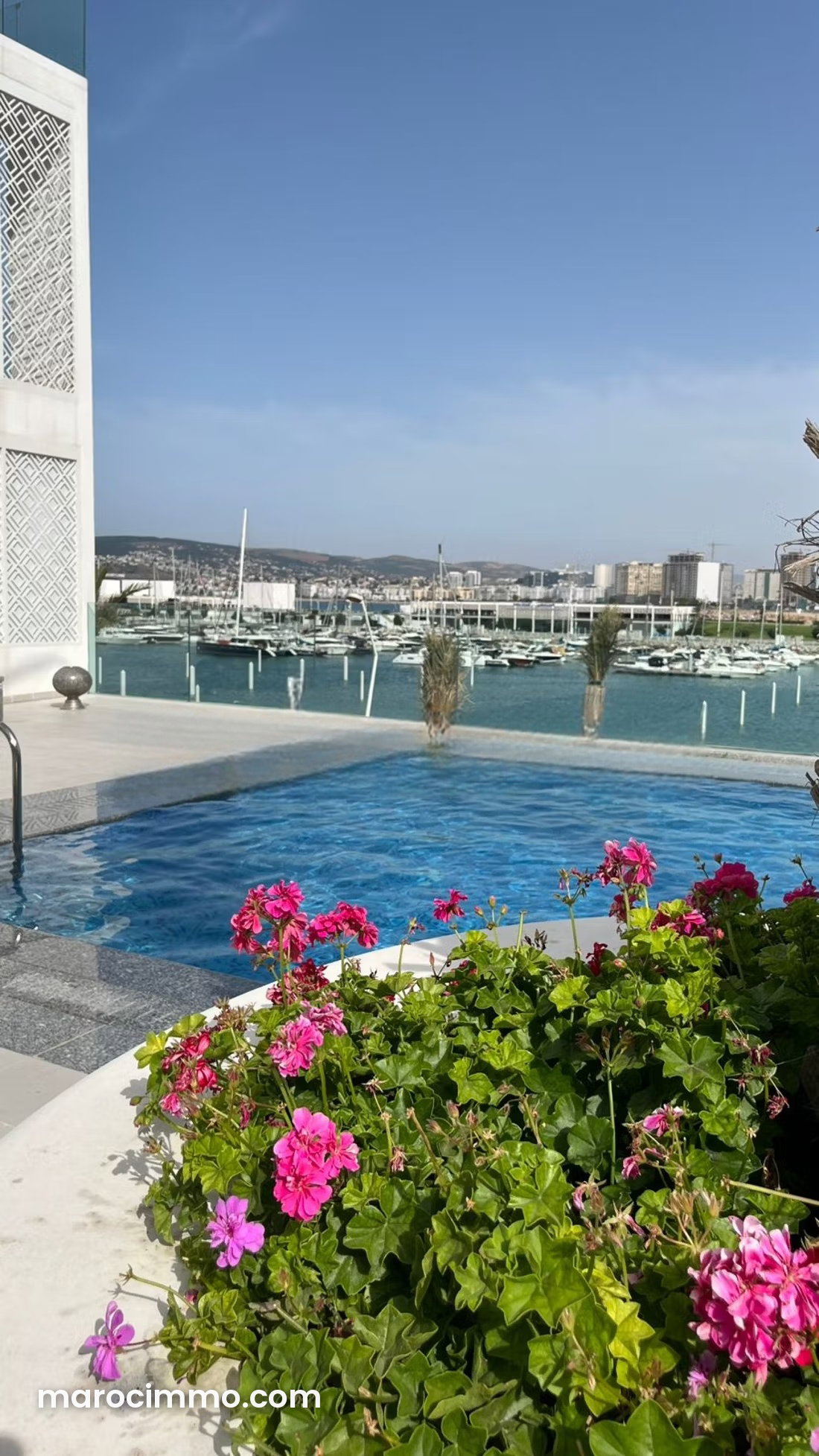 Furnished Apartment with Sea Views, Tangier City Port, For Rent — Tangier