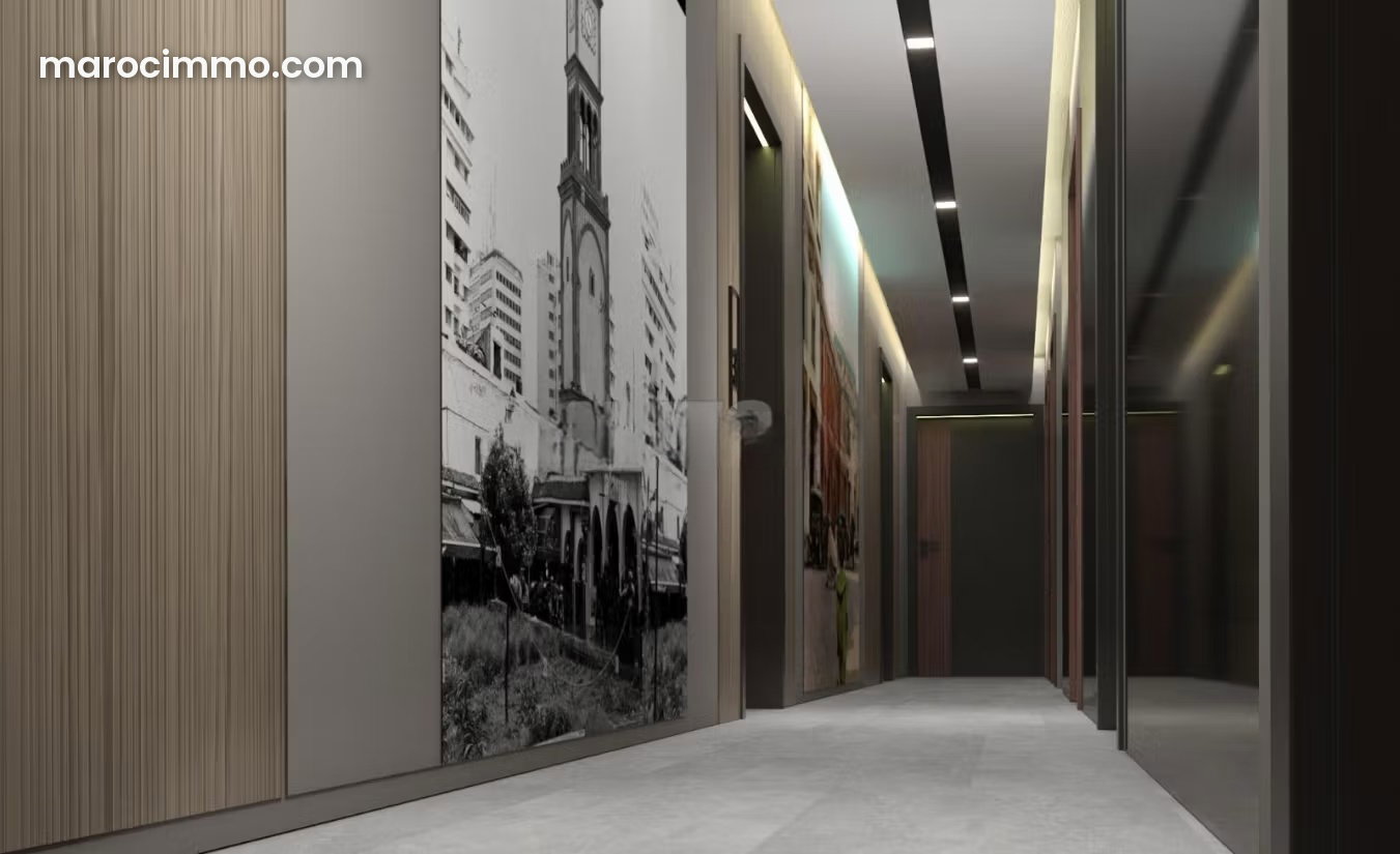Furnished 50 sqm apartment for rent in Les Princesses, Casablanca — Casablanca