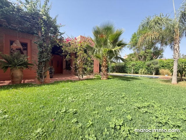 Marrakech – Villa de prestige signée Elie Mouyal en Golf Resort — 5
