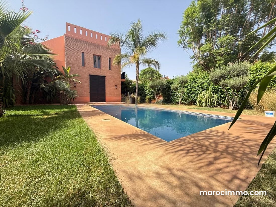 450 m² Villa with Pool and Golf Views, Amelkis, Marrakech — Marrakesh