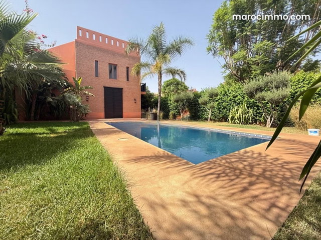 Marrakech – Villa de prestige signée Elie Mouyal en Golf Resort — 2