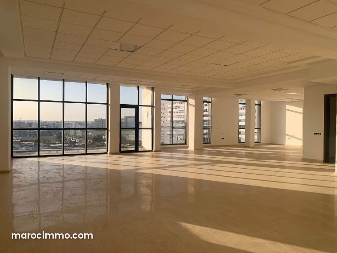 171 sqm office for rent, Sidi Maarouf, Casablanca — Casablanca