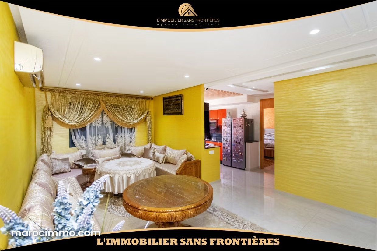 146 sqm Apartment, 3 Bedrooms, Terrace, Hay Izdihar, Marrakech — Marrakesh