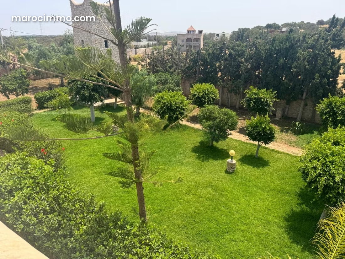 فيلا رحبة مع مسبح وإطلالة جبلية في الحَرارطة بالصويرة — الصويرة