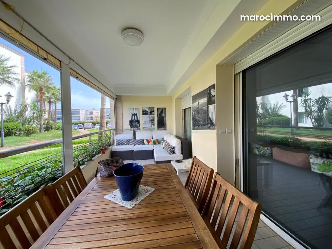 Sea-view apartment with garden and pools, Sidi Rahal — Sidi Rahal