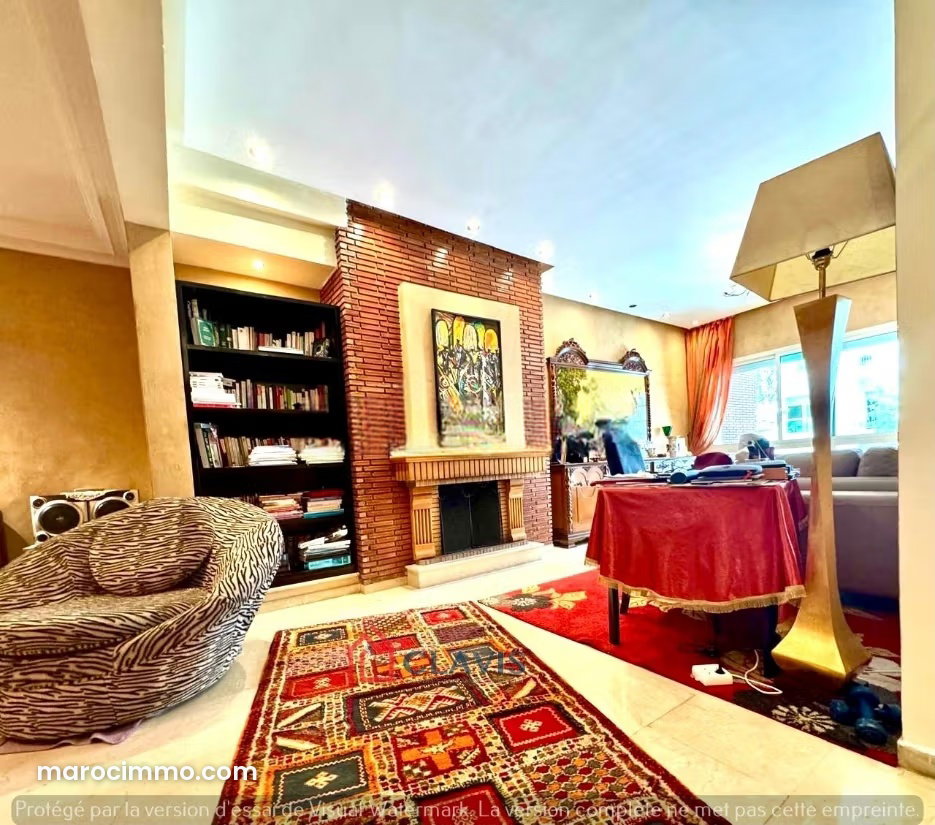 200 m² Apartment, 4 Bedrooms, 40 m² Terrace, Racine, Casablanca — Casablanca