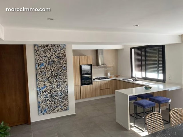 Superbe appartement meublé moderne avec vue mer, Tanger, Malabata — 4