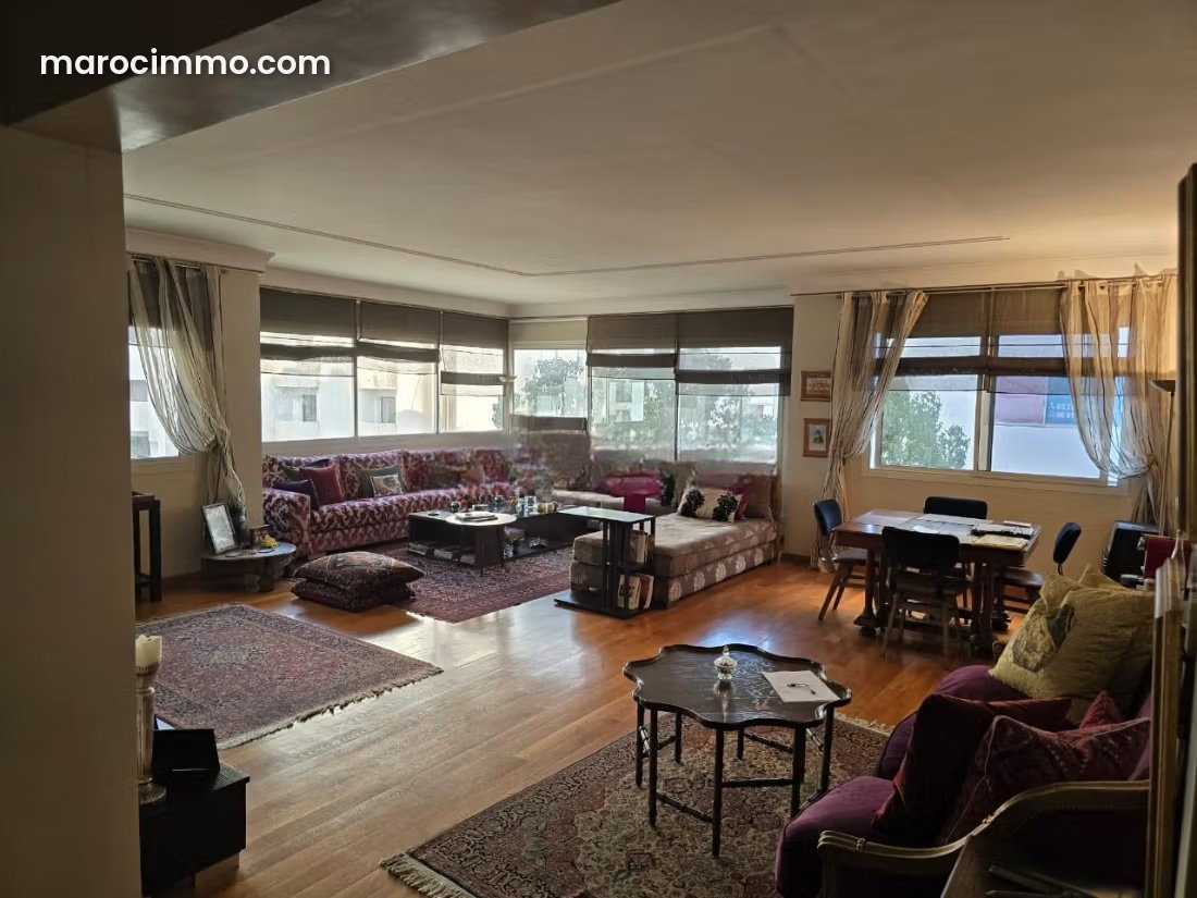 Appartement 200 m², 3 chambres, Gauthier, Casablanca — Casablanca