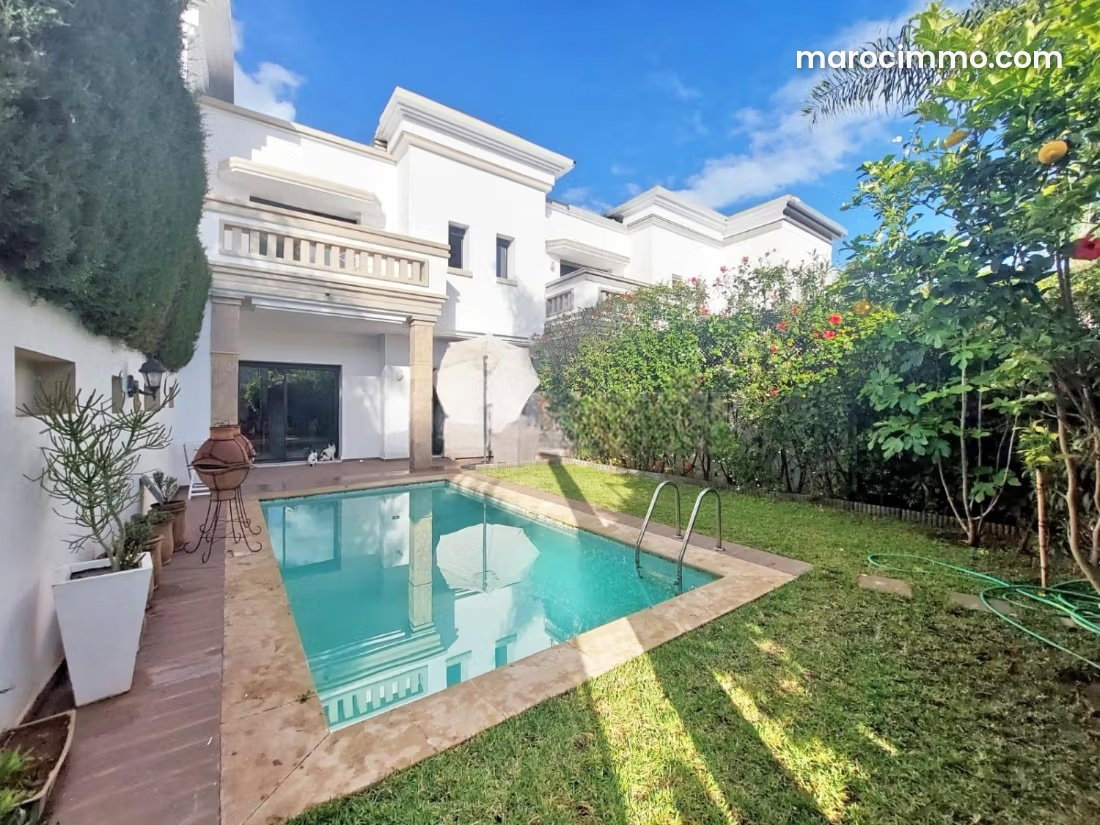 4-Bedroom Villa with Pool, Ville Verte, Bouskoura — Bouskoura