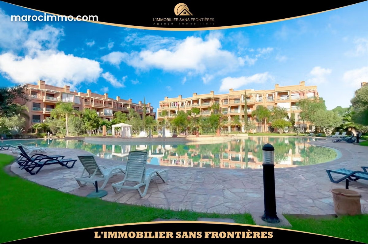 Appartement meublé à Agdal, piscine collective parking sous sol, Marrakech: à vendre