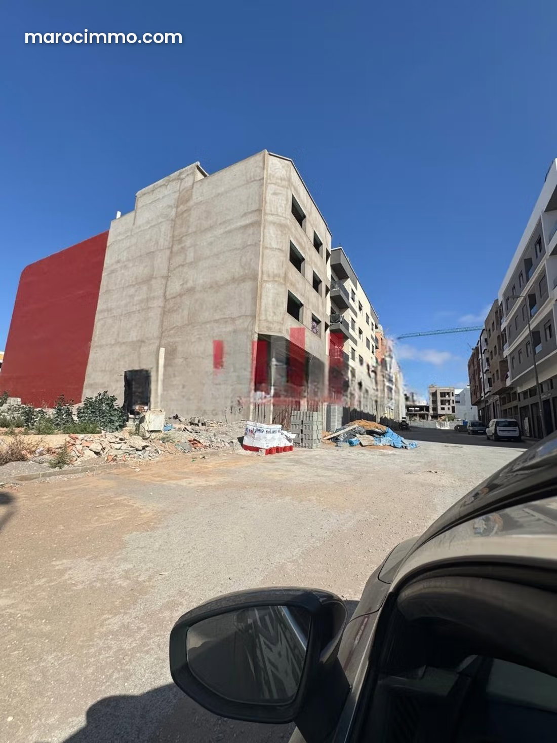 R3-zoned 161 sqm plot in Dar Bouazza, ready for residential development — Dar Bouazza
