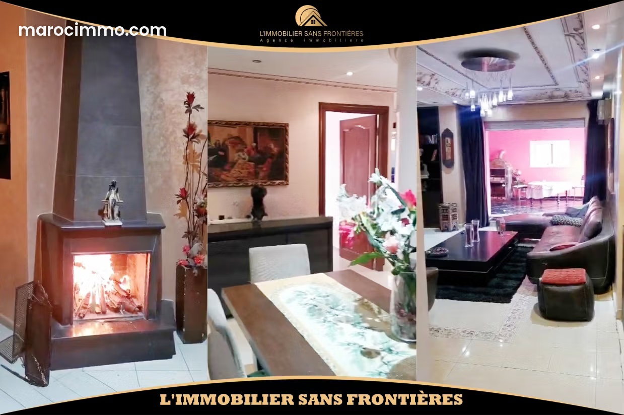 Appartement 131 m², meublé avec terrasse, Maarif Casablanca — Casablanca
