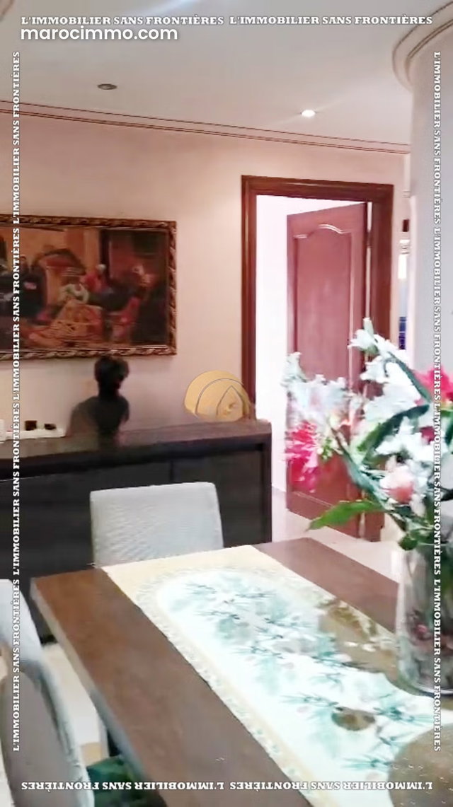 Appartement meublé à Maârif, terrasse espace barbecue, Casablanca: à vendre — 4