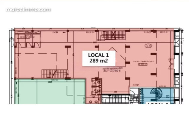 Local Commercial de 289m2 sur Blvd Roudani — 4
