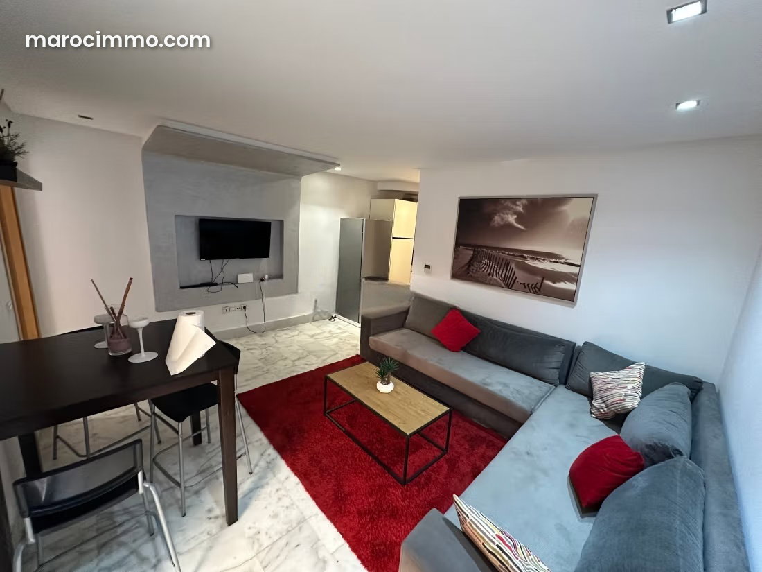 Furnished Apartment with Terrace, Maârif Extension, Casablanca — Casablanca
