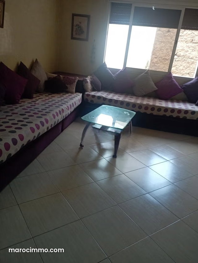 Beautiful apartment for rent in Hassan Centre Ville. Total area 70 m². Well furnished — 2