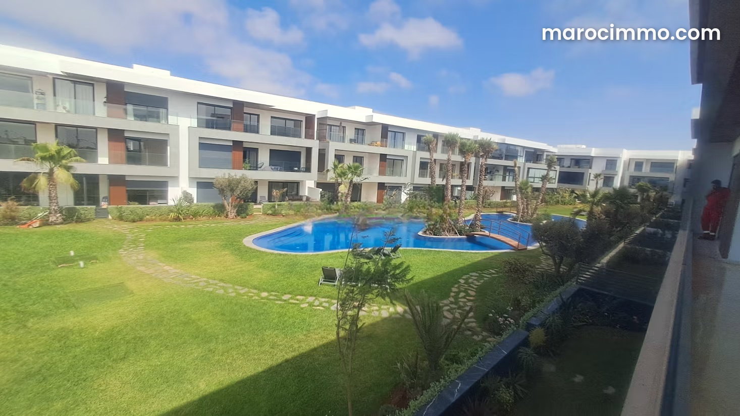 Appartement 250 m² vue mer, piscine et terrasse à Aïn Diab — Casablanca