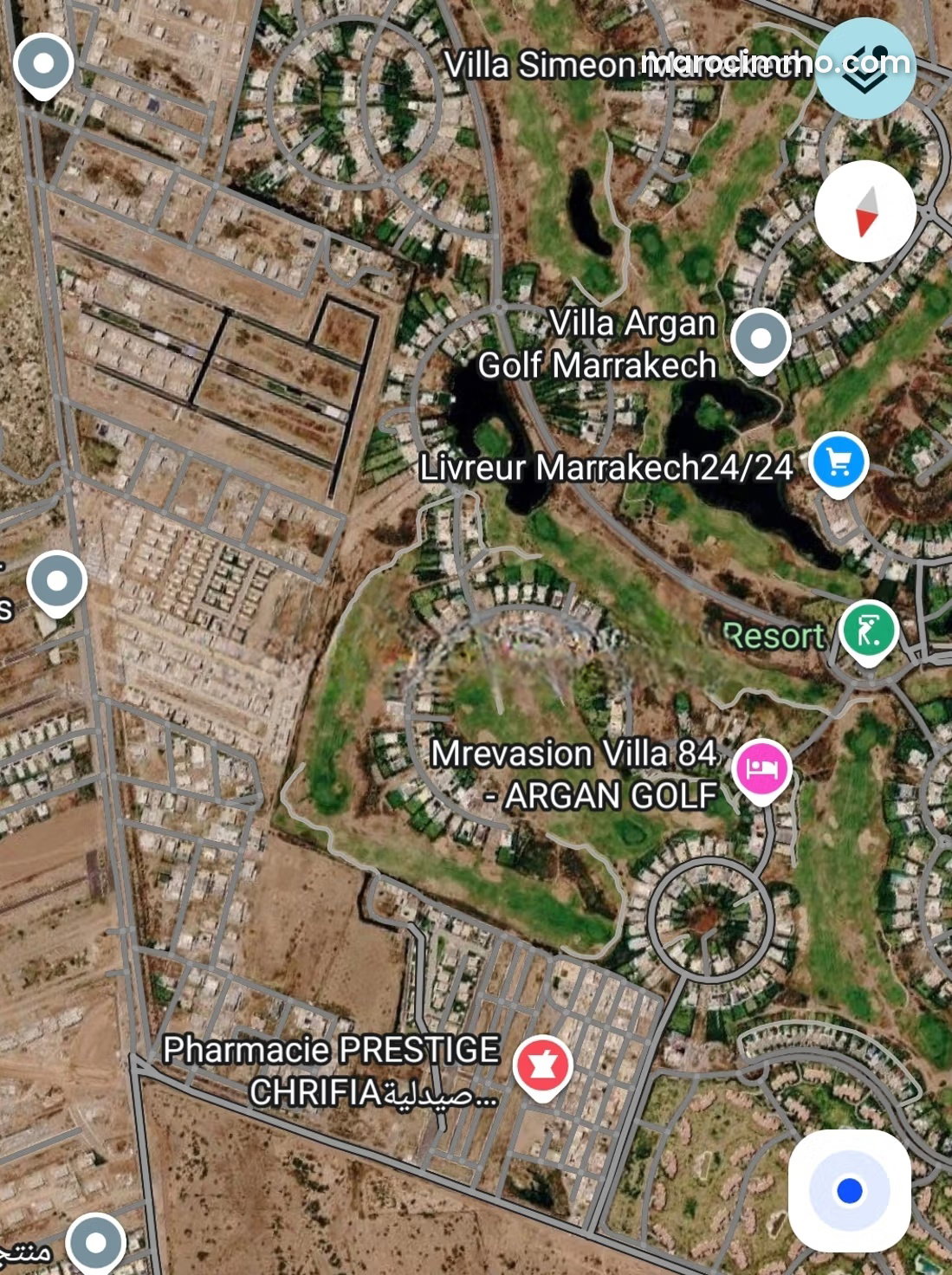أرض سكنية 370 م² للبيع بحي أكدال مراكش — مراكش