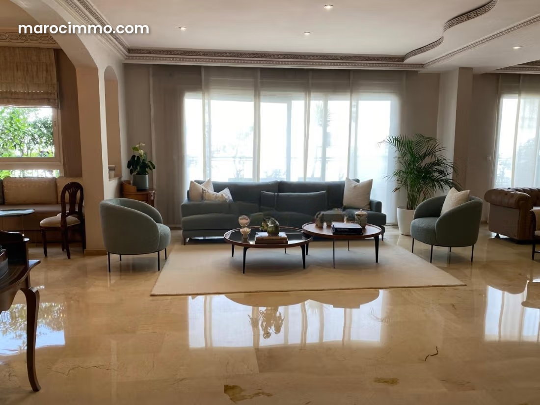 260 sqm Apartment, Golden Triangle, Casablanca, Top Floor — Casablanca