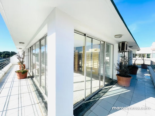 Location bureau vide coline sidi maarouf terrasse 192 m² — 4