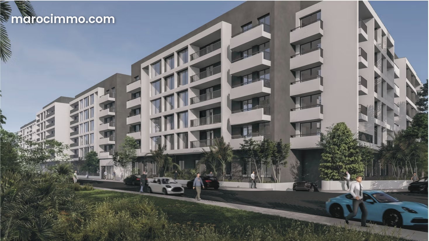 Appartement 5 pièces avec piscine, quartier Du Golf, Tanger — Tanger